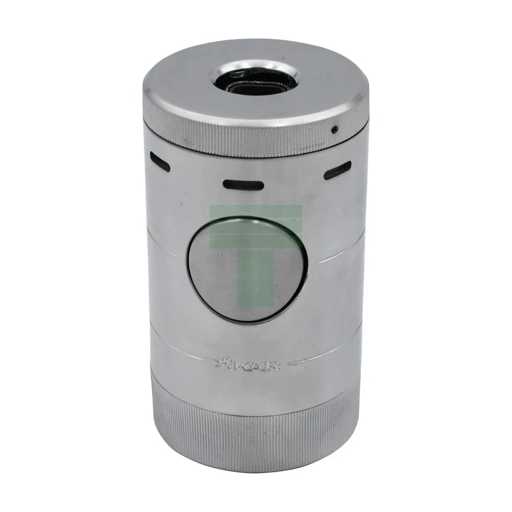 Volta Quad Tabletop Lighter, Silver