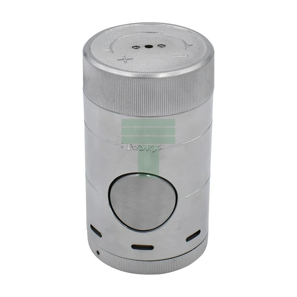 Volta Quad Tabletop Lighter, Silver