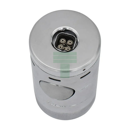Volta Quad Tabletop Lighter, Silver