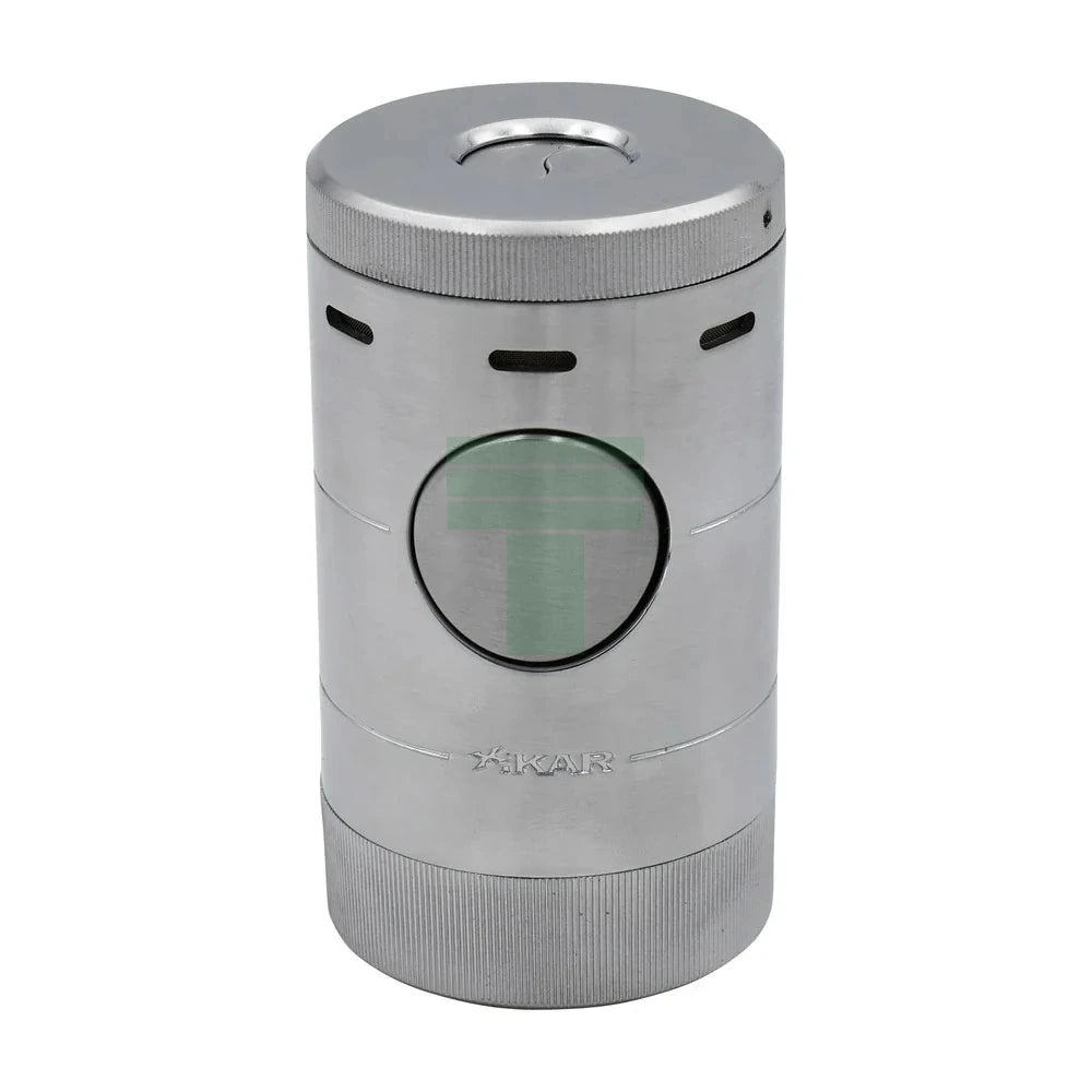Volta Quad Tabletop Lighter, Silver