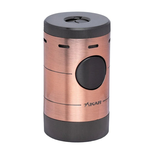 Volta Quad Tabletop Lighter, Vintage Bronze