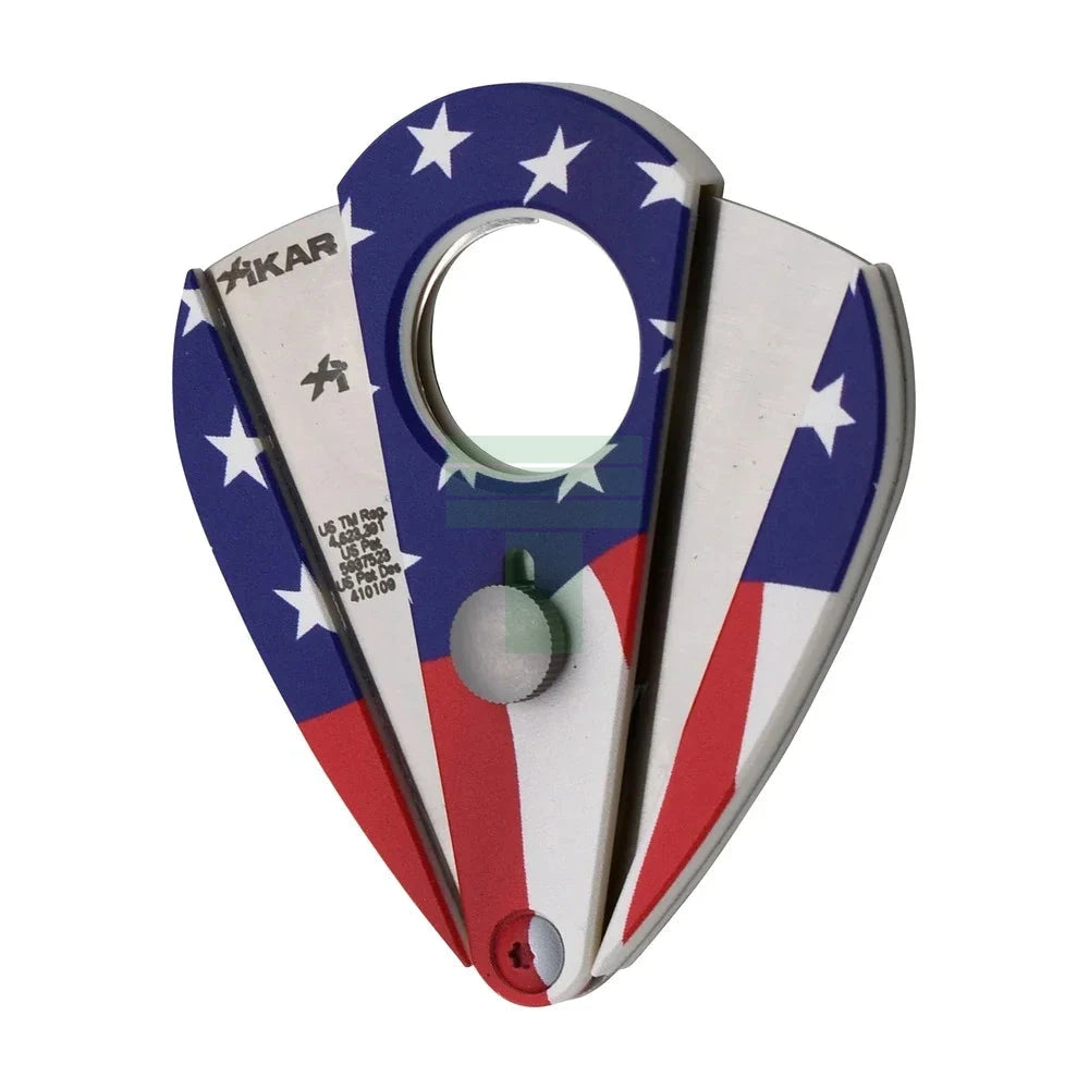 Xi-201 Teus Cutter Titanium American Flag/Barn