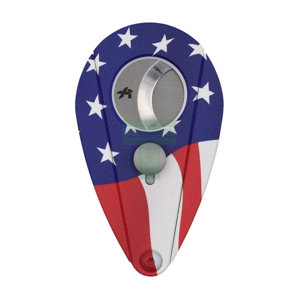 Xi-201 Teus Cutter Titanium American Flag/Barn