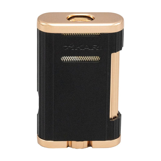 Xikar Allume 2 Double Jet Lighter - Black & Rose