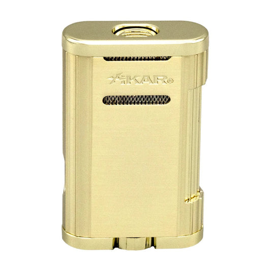 Xikar Allume 2 Double Jet Lighter - Gold