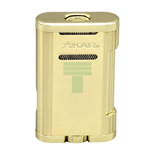 Xikar Allume 2 Double Jet Lighter - Gold