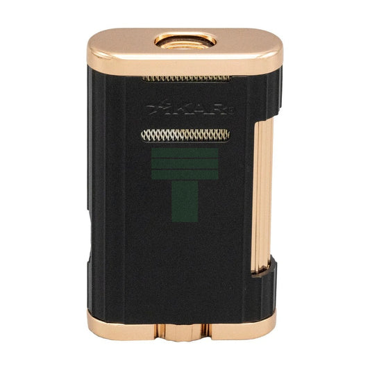 Xikar Allume 3 Triple Jet Lighter - Black & Rose