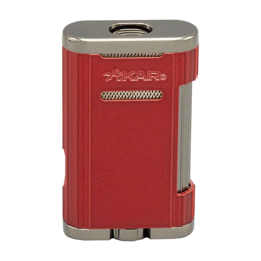 Xikar Allume 3 Triple Jet Lighter - Red