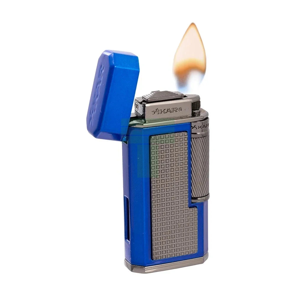Xikar Ardore Lighter, Xi-615Bl Double Soft Flame, Blue