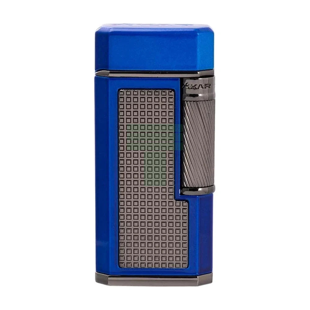Xikar Ardore Lighter, Xi-615Bl Double Soft Flame, Blue