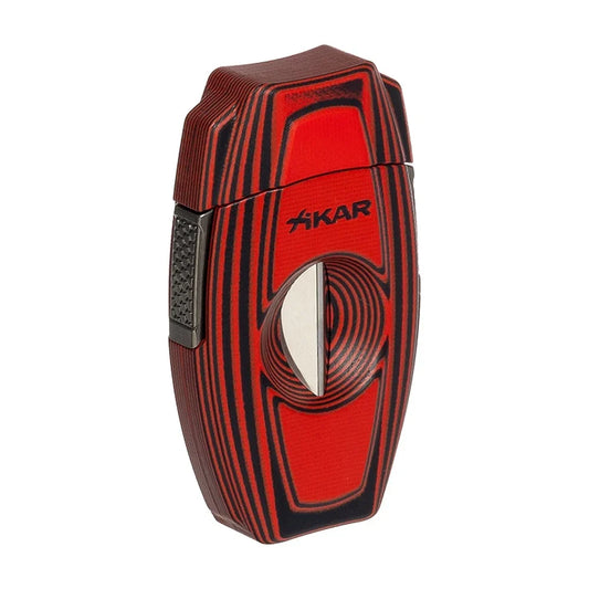 Xikar G10 VX2 V Cut Cigar Cutter, Red