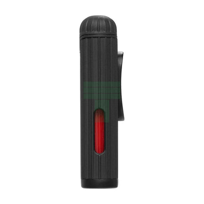 Xikar Hedron Lighter, Xkhd-1001 Hybrid Jet/Soft Flame Black