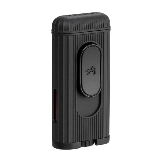 Xikar Hedron Lighter, Xkhd-1001 Hybrid Jet/Soft Flame Black