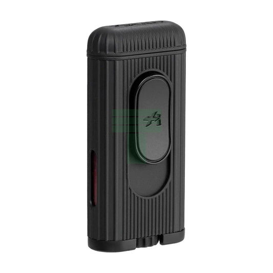 Xikar Hedron Lighter, Xkhd-1001 Hybrid Jet/Soft Flame Black