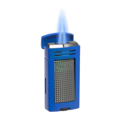 Xikar Ion Double Jet Flame, Wind Resistant, Blue