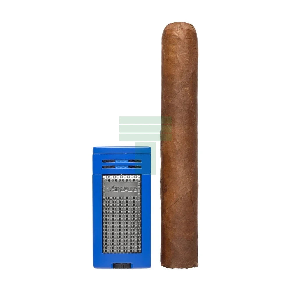 Xikar Ion Double Jet Flame, Wind Resistant, Blue