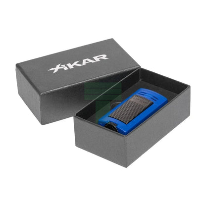 Xikar Ion Double Jet Flame, Wind Resistant, Blue
