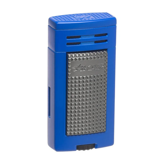 Xikar Ion Double Jet Flame, Wind Resistant, Blue