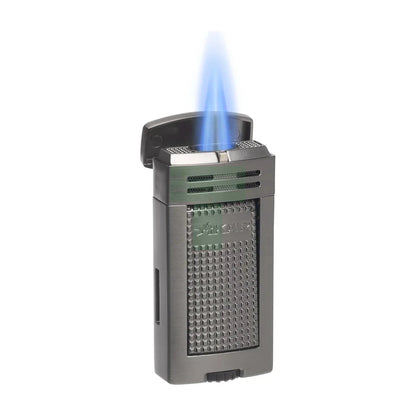Xikar Ion Double Jet Flame, Wind Resistant, Gunmetal