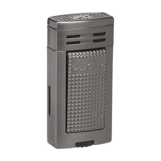 Xikar Ion Double Jet Flame, Wind Resistant, Gunmetal