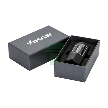 Xikar Meridian Triple Soft Flame, Black & Gunmetal