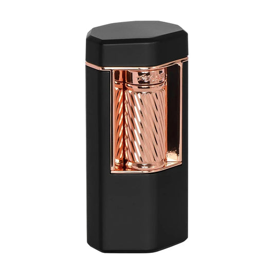 Xikar Meridian Triple Soft Flame, Black & Rose