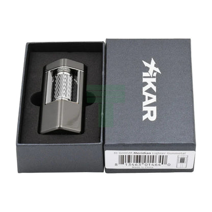 Xikar Meridian Triple Soft Flame, Gunmetal