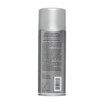 XIKAR Premium Butane Silver Can
