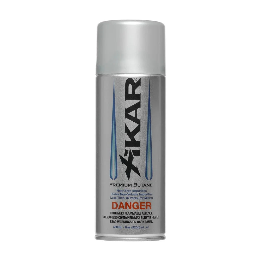 XIKAR Premium Butane Silver Can