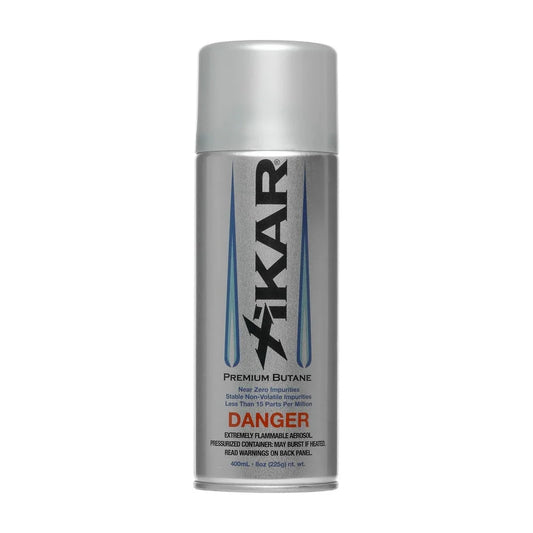 XIKAR Premium Butane Silver Can