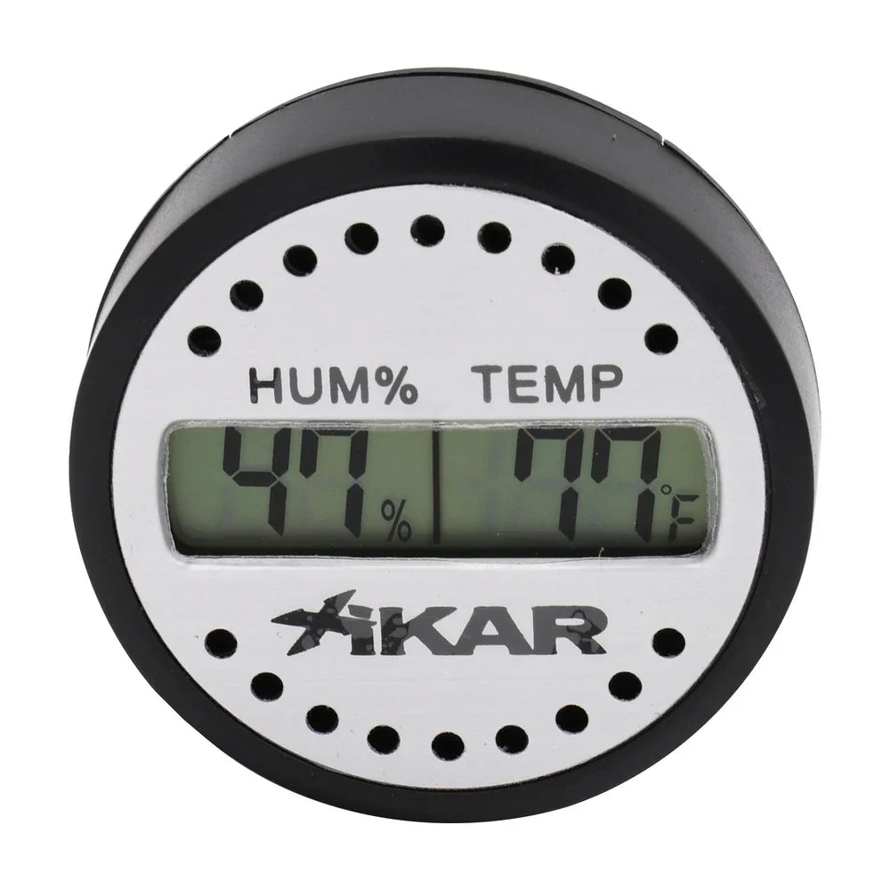 Xikar Round Digital Hygrometer