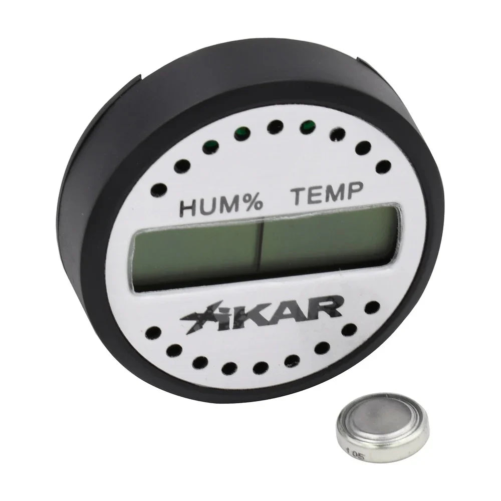 Xikar Round Digital Hygrometer