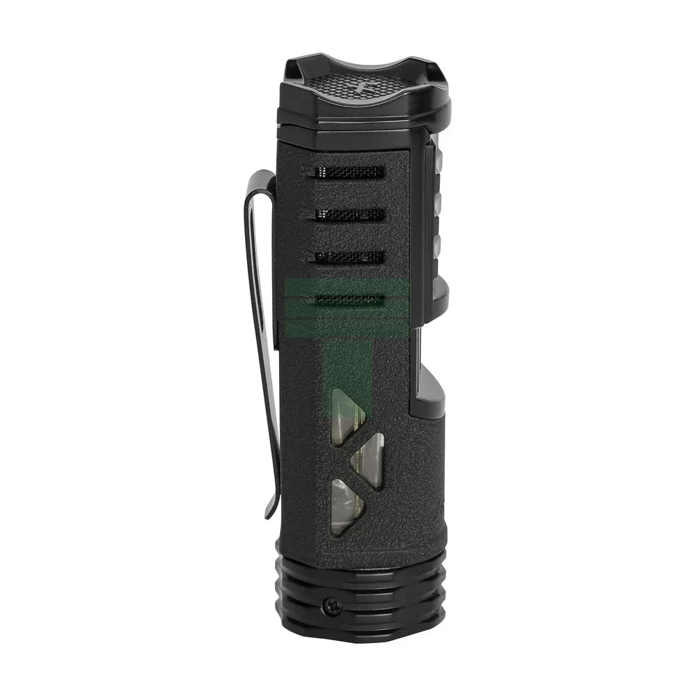 Xikar Tactical 1, Single Jet Lighter, Black/Black
