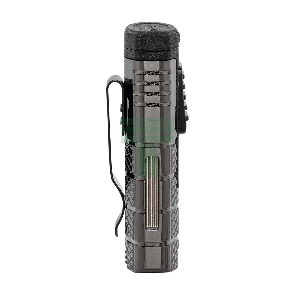 Xikar Tactical Triple Jet Lighter, Gunmetal & Black