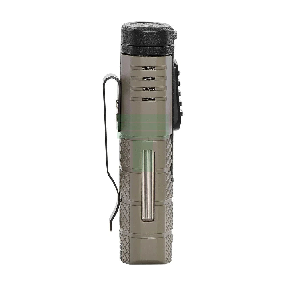 Xikar Tactical Triple Jet Lighter, Tan & Black