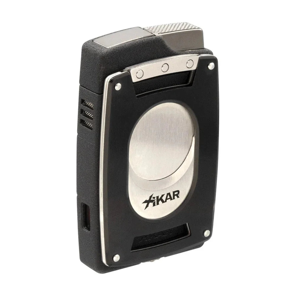 XIKAR Ultra Mag Single Jet Flame Lighter with Cutter