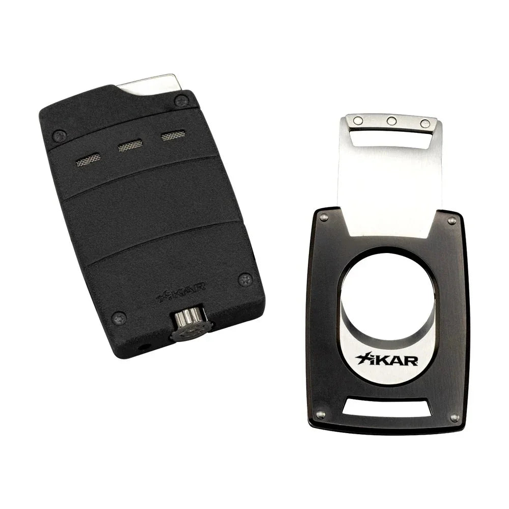 XIKAR Ultra Mag Single Jet Flame Lighter with Cutter
