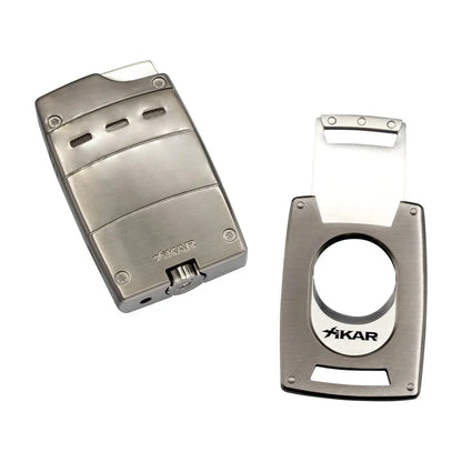 XIKAR Ultra Mag Single Jet Flame Lighter with Cutter