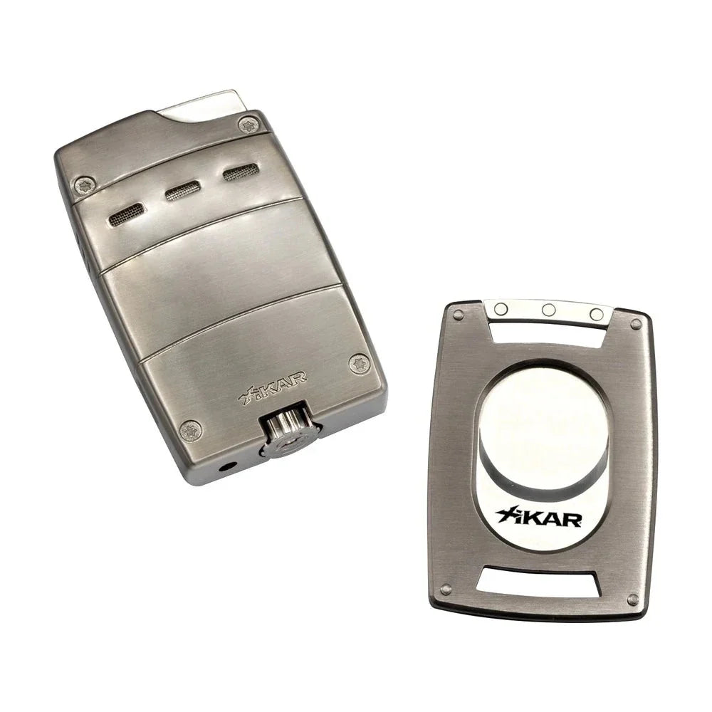 XIKAR Ultra Mag Single Jet Flame Lighter with Cutter