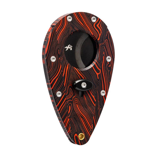 Xikar Xi-108Rd, G10 XI1 Count Cutter, Red