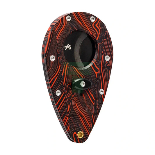 Xikar Xi-108Rd, G10 XI1 Count Cutter, Red