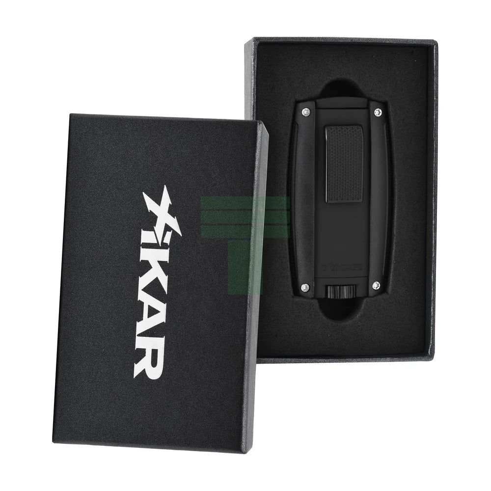 Xikar Xi-558Bk, Turismo Lighter, Matte Black