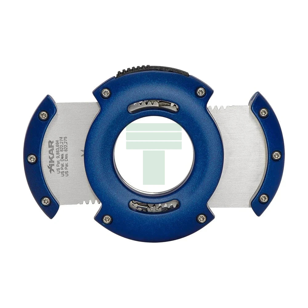 Xo Cutter, Blue And Stainless Steel